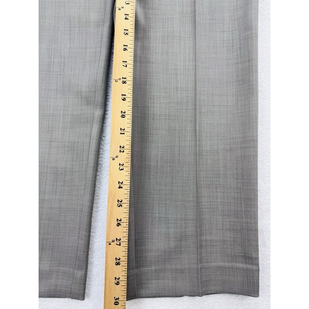 Michael Kors Mens Dress Pants Gray Monroe Slacks Flat Front 36x30 NWT